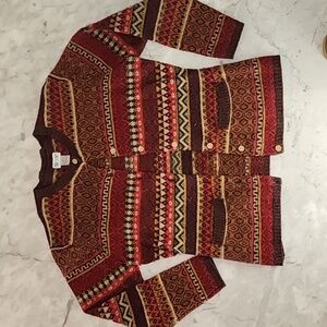 Button up Lambswool Sweater